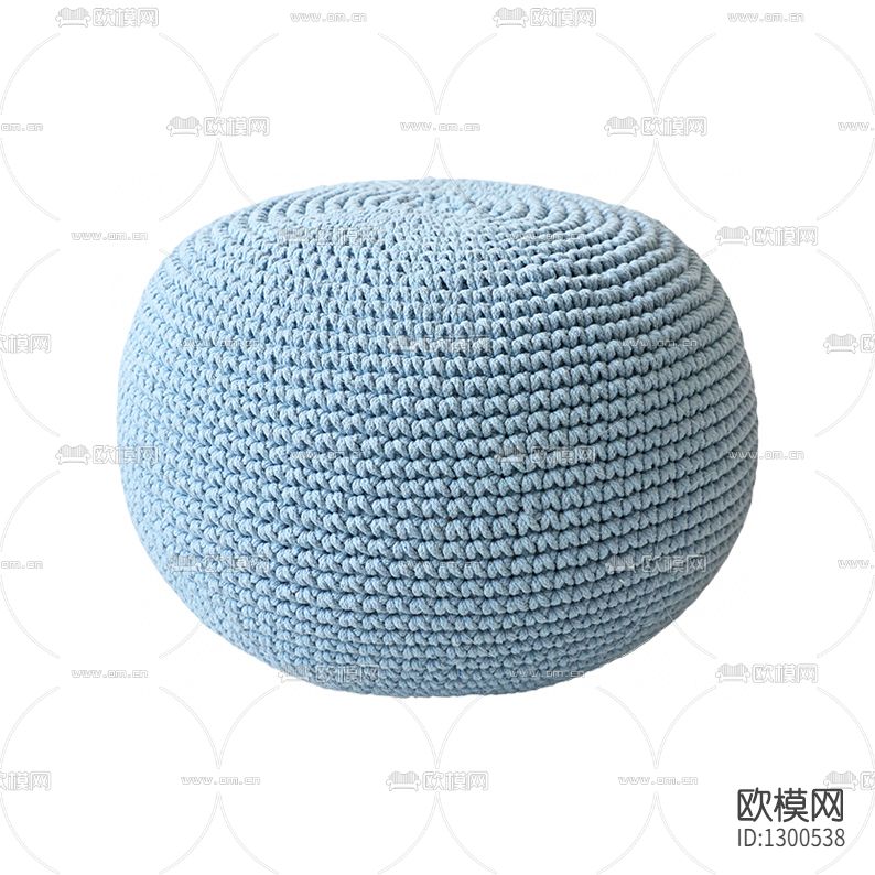 现代简约布艺编织儿童沙发凳下载