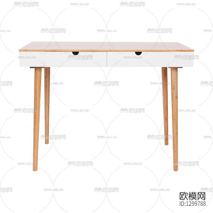 北欧简约实木书桌
