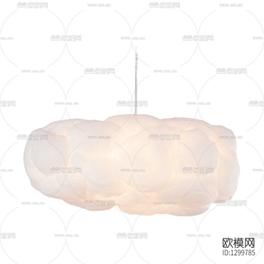 北欧简约云朵吊灯下载