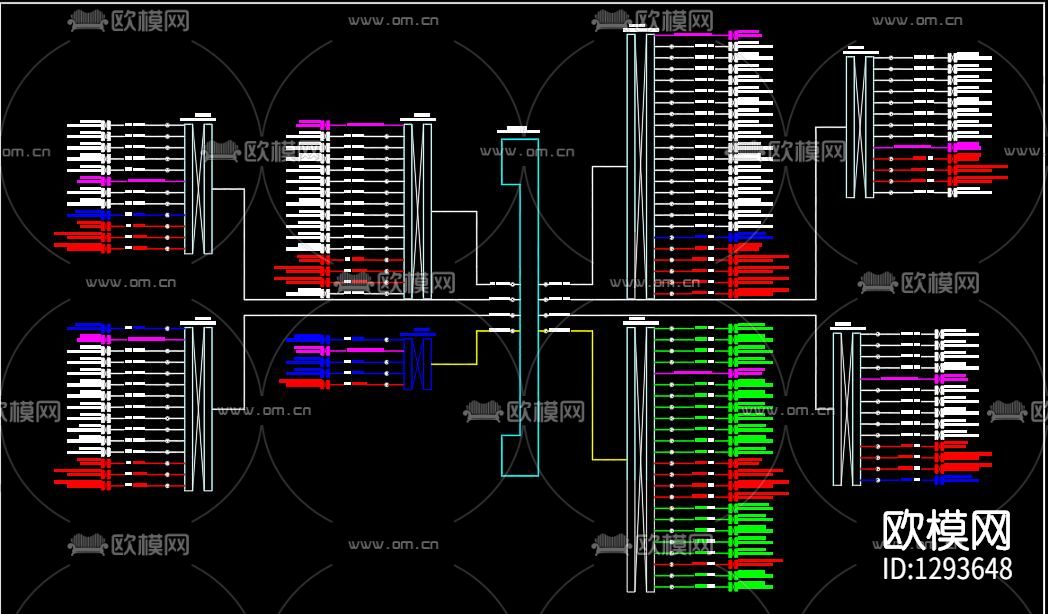 公租房弱电系统节点大样下载（渲染图7）