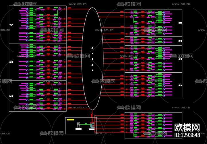 公租房弱电系统节点大样下载（渲染图8）