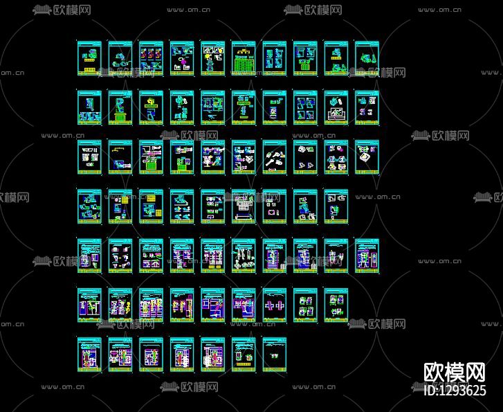 模具标准设计节点大样下载（渲染图6）