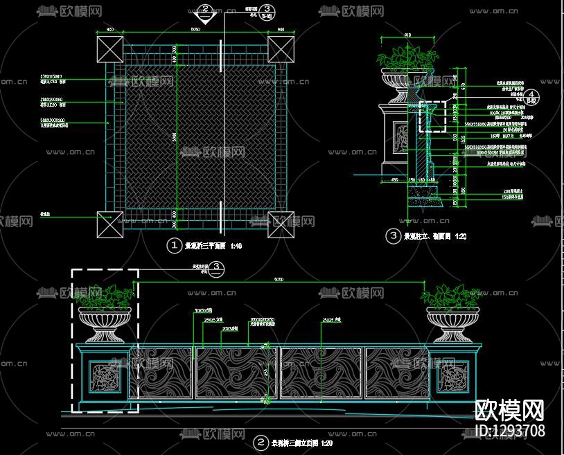 景观水池节点大样下载（渲染图2）
