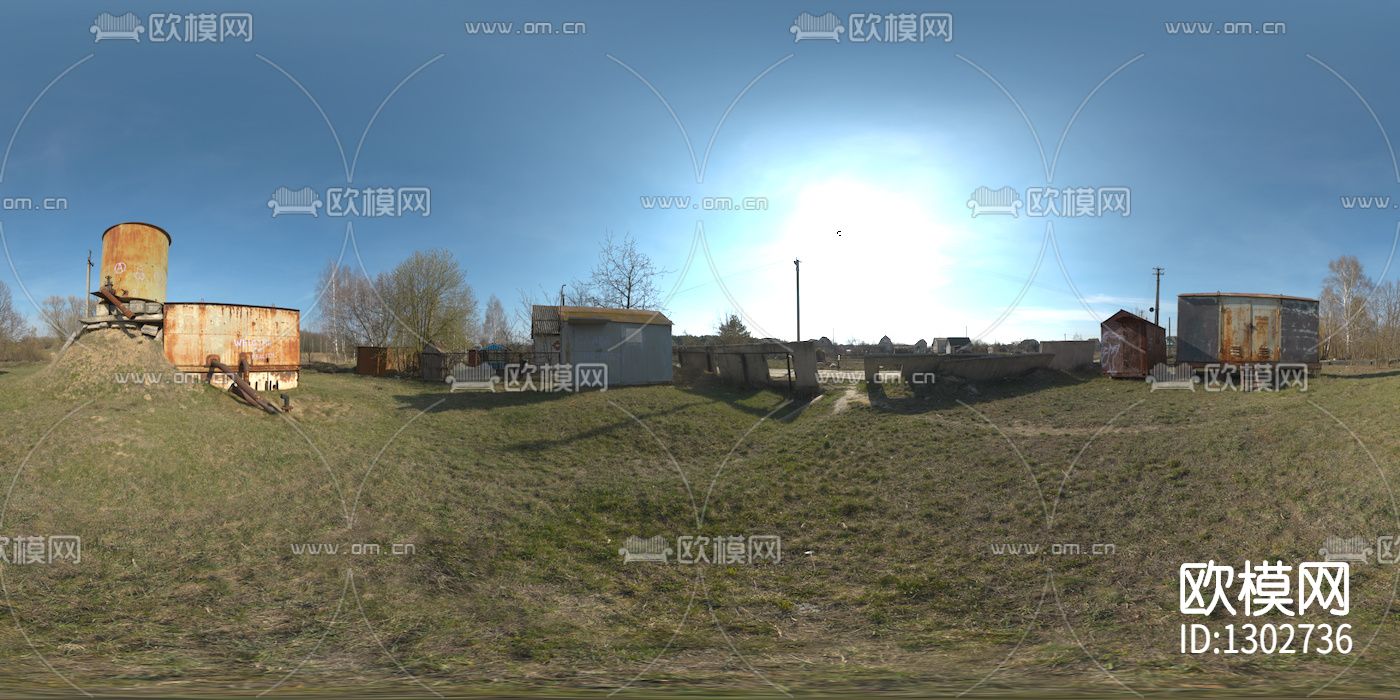 乡村荒地hdr贴图