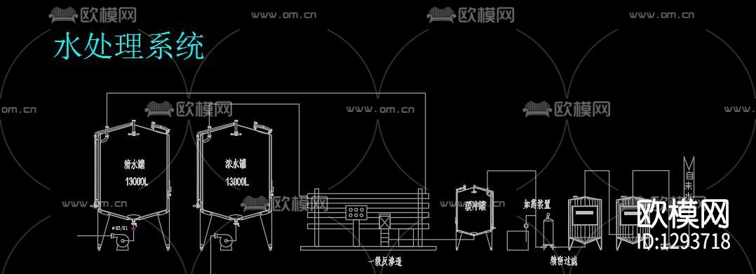 食品饮料生产设备节点大样下载（渲染图5）