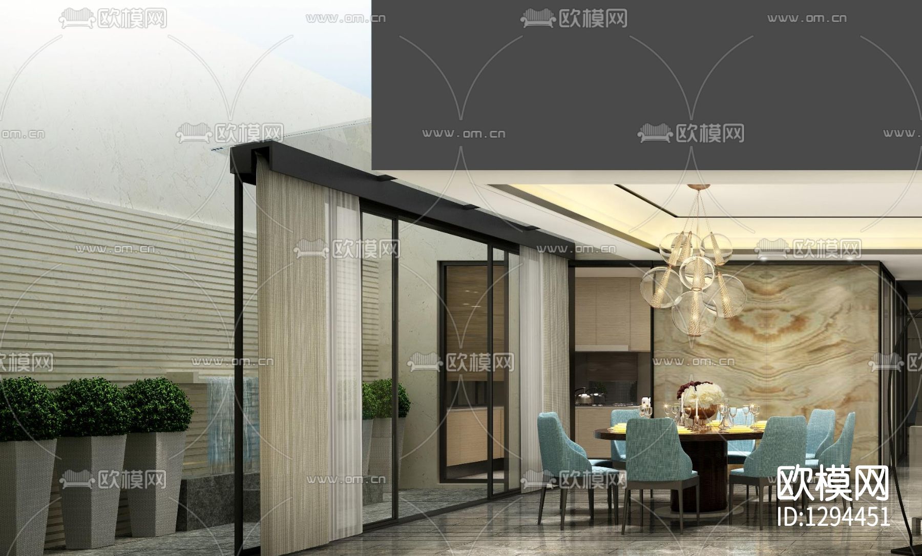 别墅样板间CAD施工图