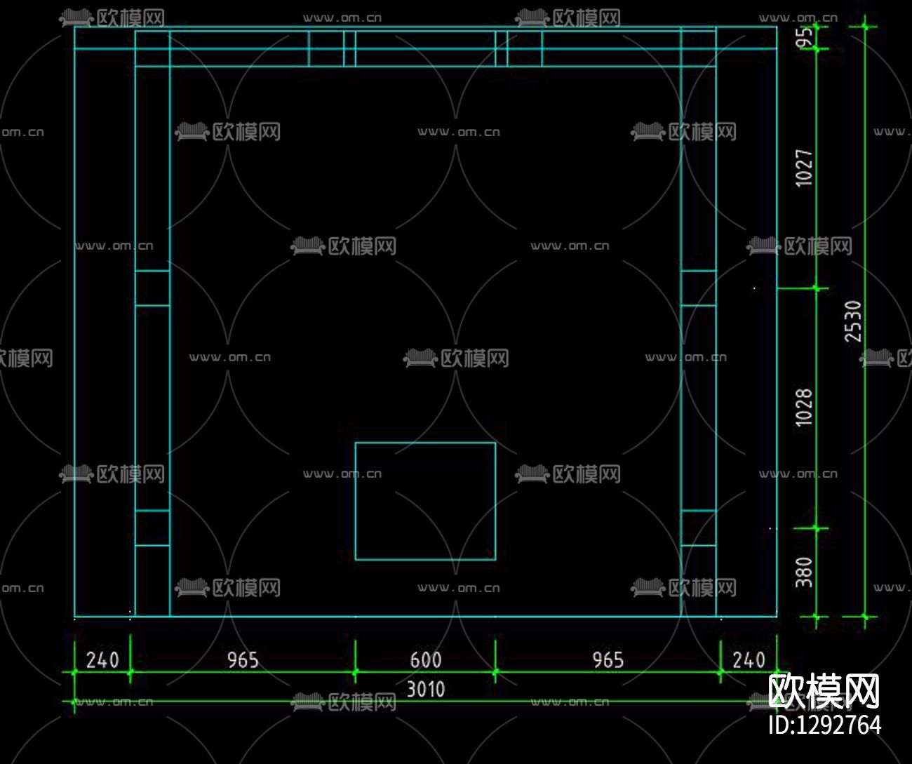 家族墓设计节点大样下载（渲染图5）