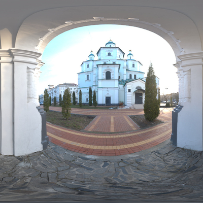  教堂外景hdr贴图 