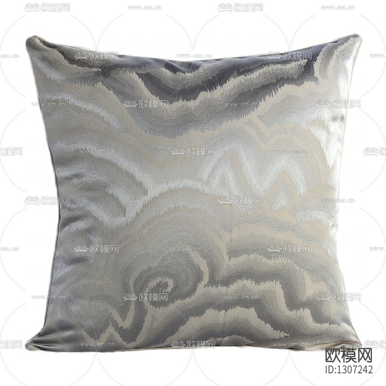 新中式云纹布艺抱枕下载