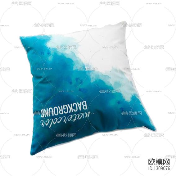 现代简约海滩印花布艺抱枕下载