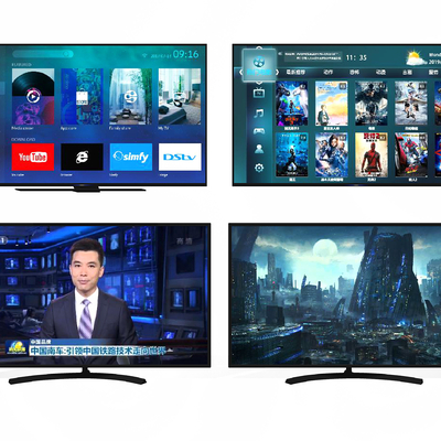  现代液晶电视su模型 