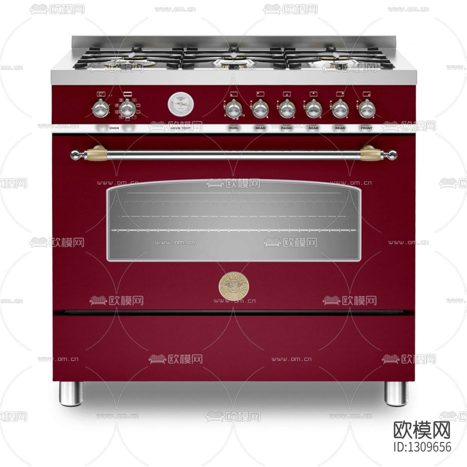 现代简约金属烤箱下载