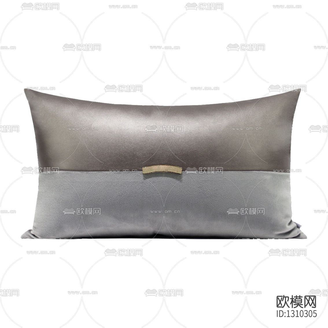 新中式拼色布艺抱枕下载（渲染图3）