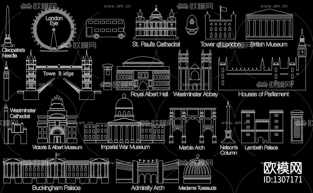 木楼cad施工图下载（渲染图5）