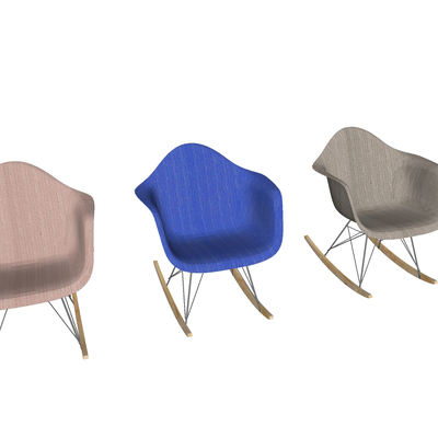  现代儿童座椅su模型 