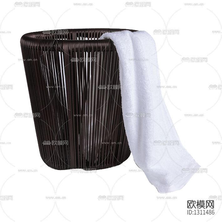 北欧藤编收纳篮下载