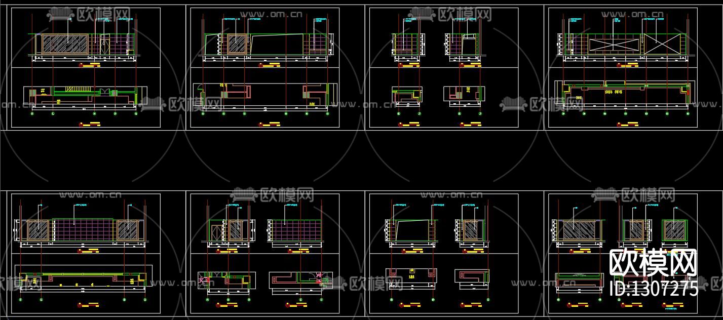 创意展厅cad施工图下载（渲染图9）
