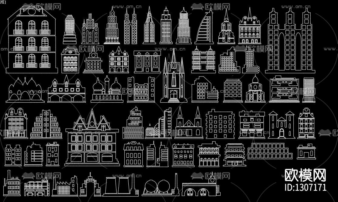木楼cad施工图下载（渲染图10）