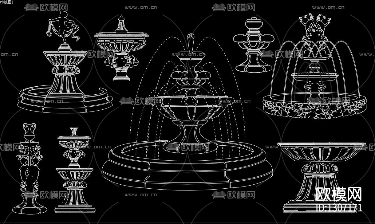 木楼cad施工图下载（渲染图8）