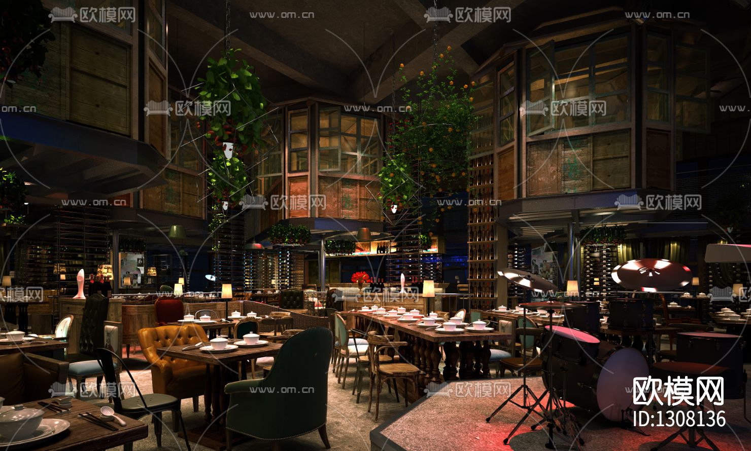 珠海胡桃里cad施工图
