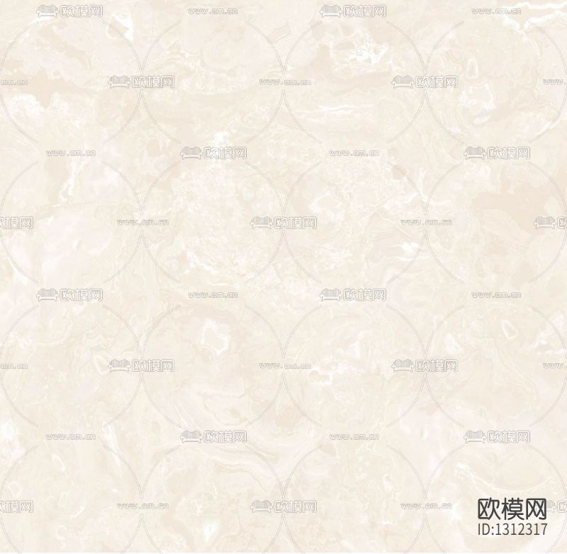 现代米黄色大理石材质