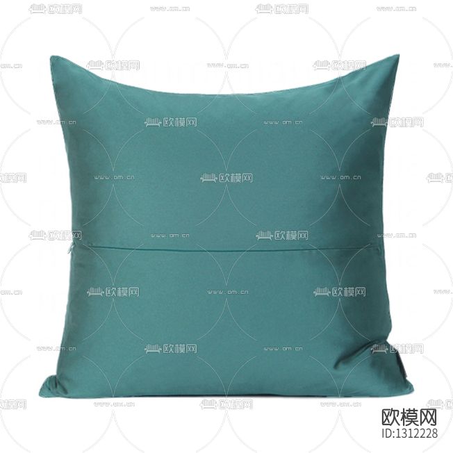 现代简约金色条纹拼接布艺抱枕下载（渲染图2）