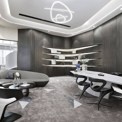 天鼓设计 现代售楼处VIP室