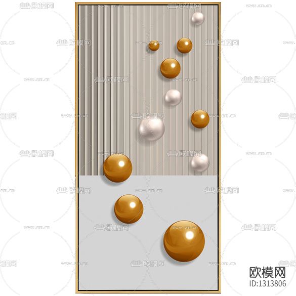 现代轻奢创意装饰画下载