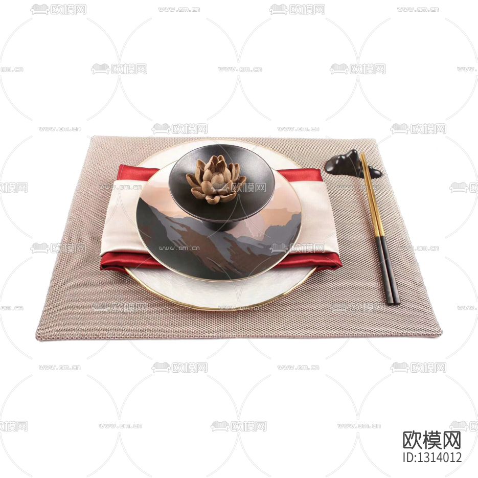 新中式简约餐具