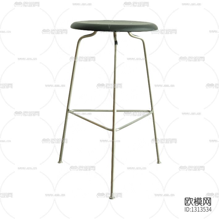 北欧简约铁艺吧椅