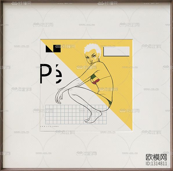 现代简约创意装饰画下载