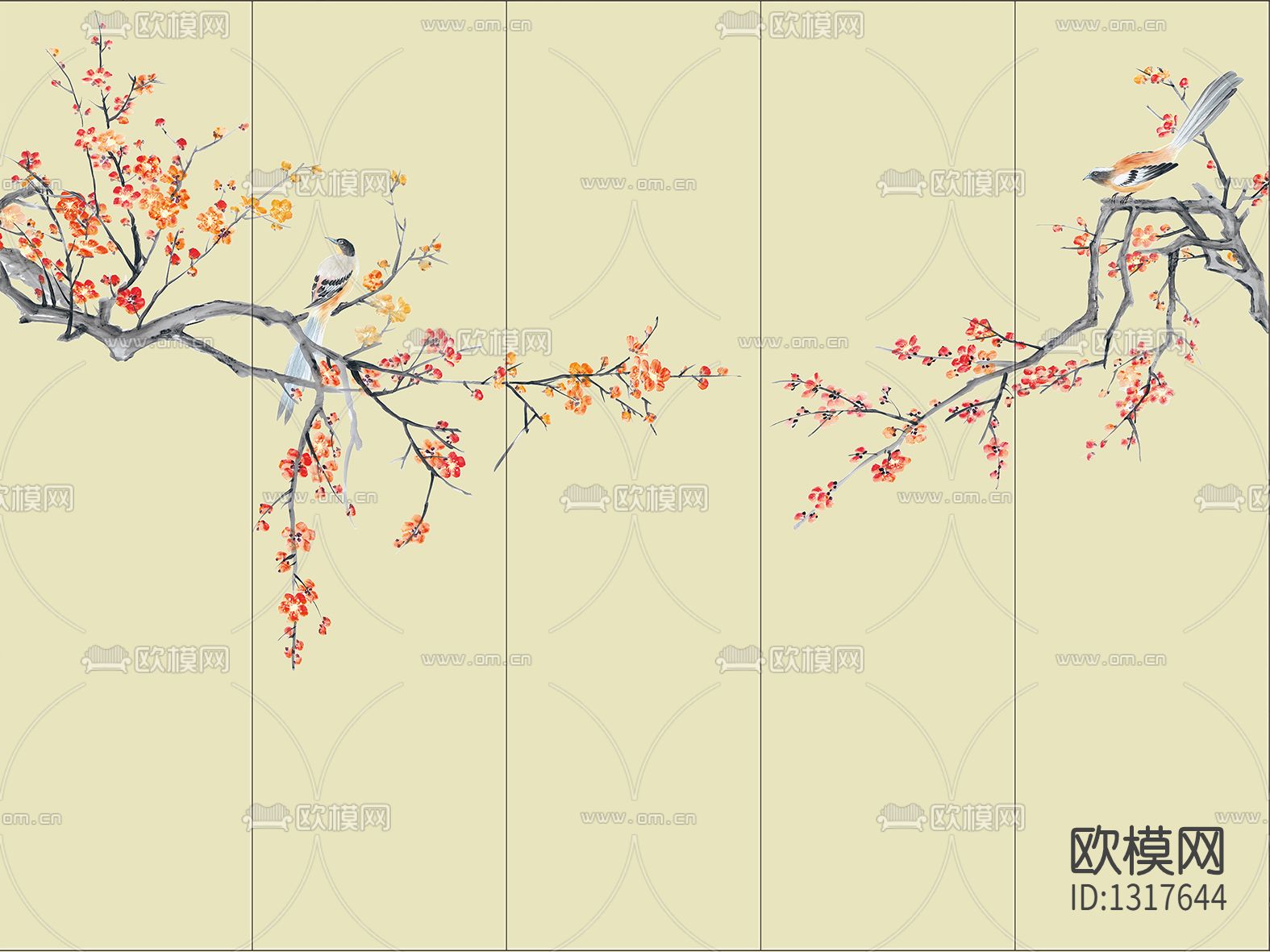 壁画下载（渲染图3）