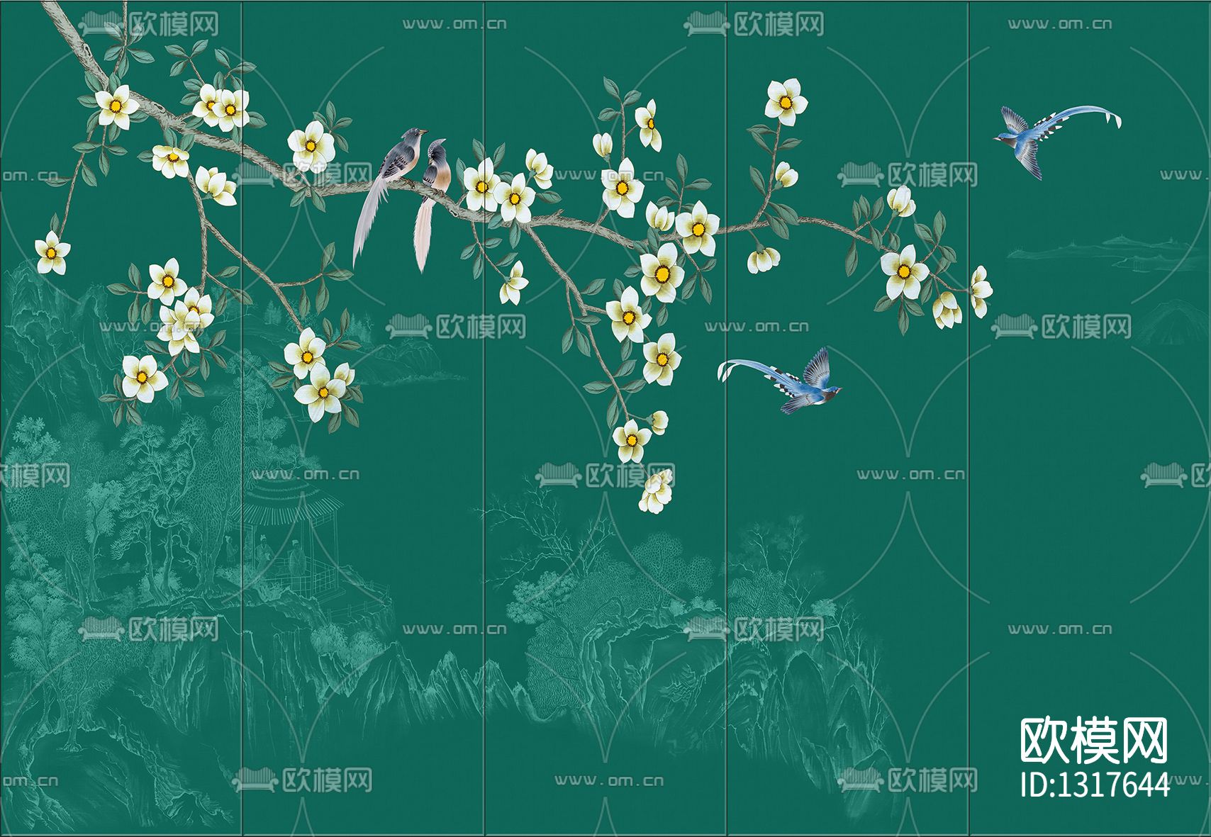 壁画下载（渲染图5）