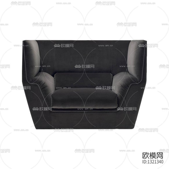 現(xiàn)代簡(jiǎn)約布藝單人沙發(fā)下載