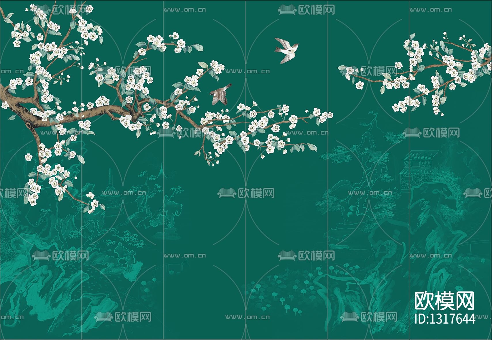 壁画下载（渲染图6）