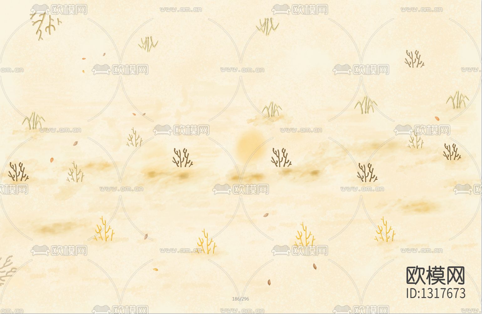 儿童壁画下载（渲染图7）