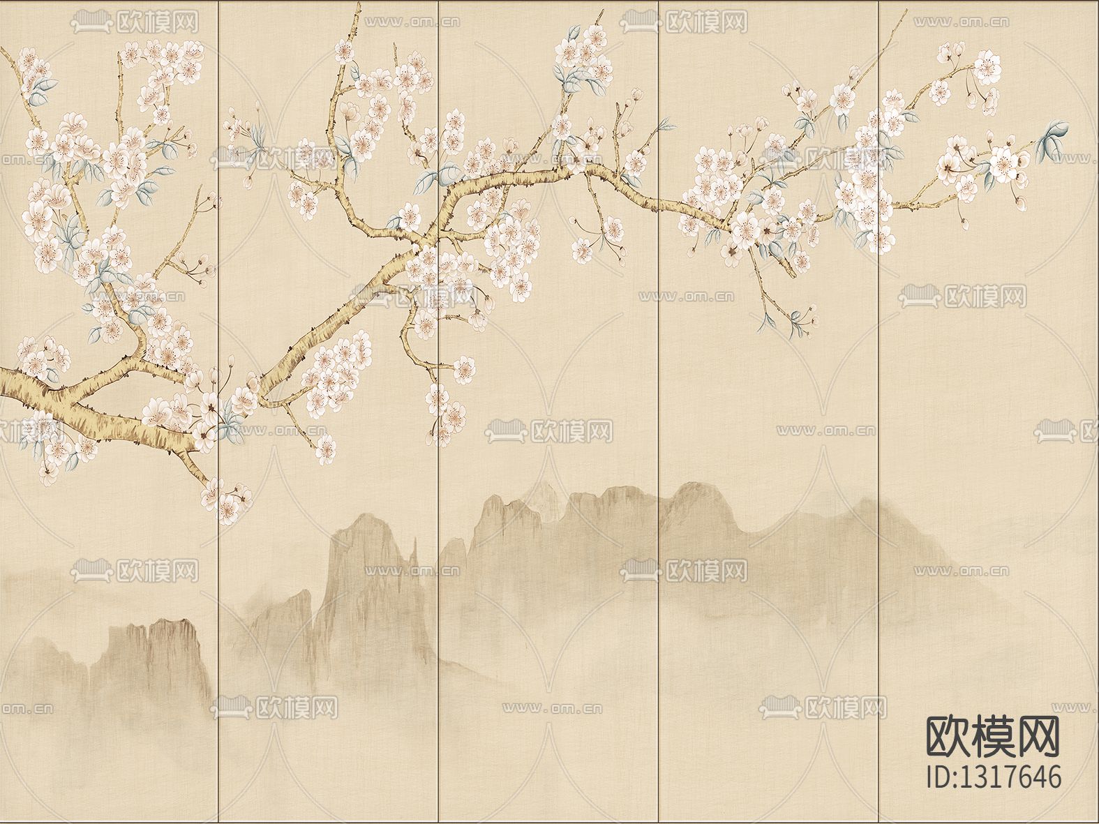 壁画下载（渲染图6）