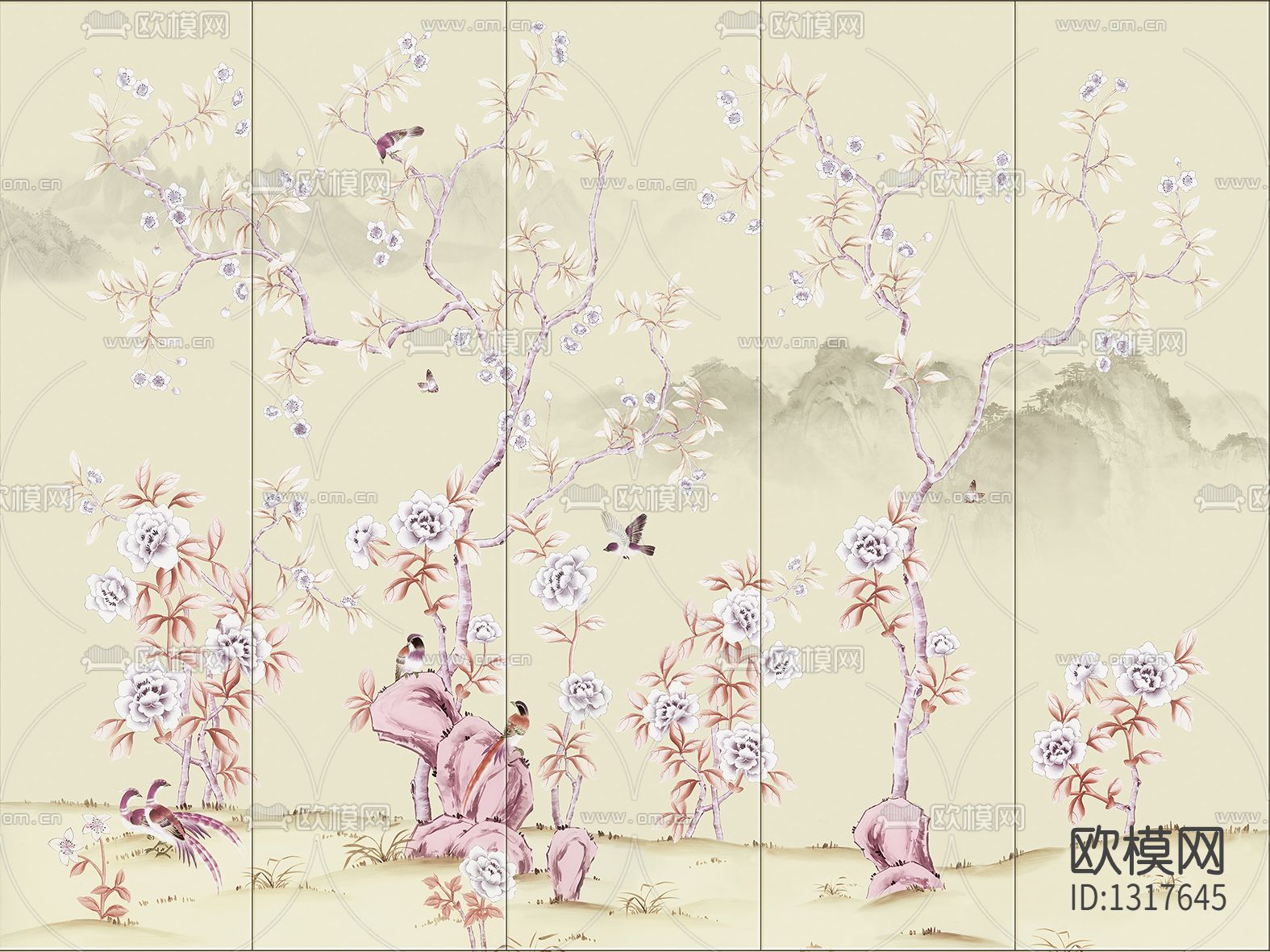 壁画下载（渲染图6）