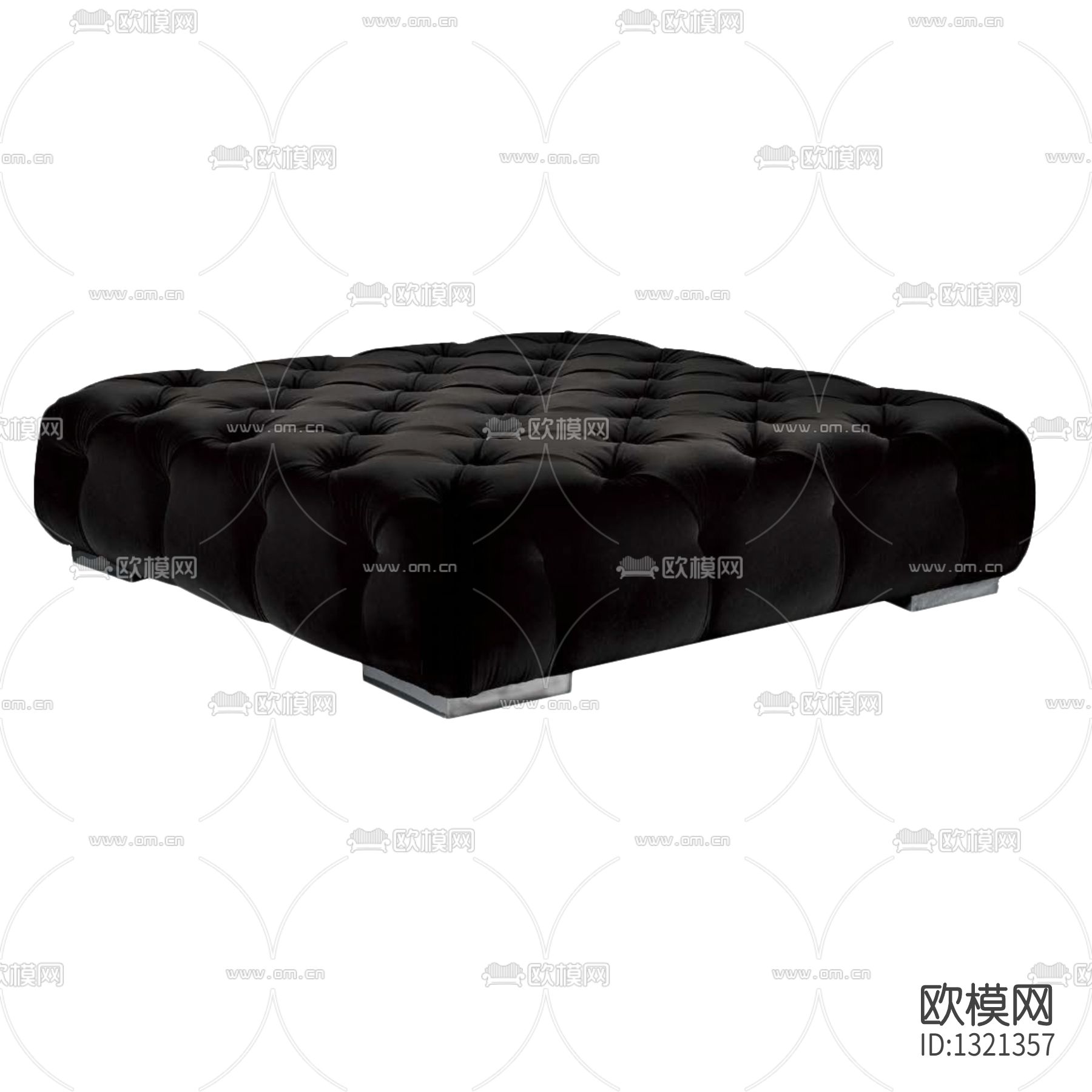 简欧皮革脚榻