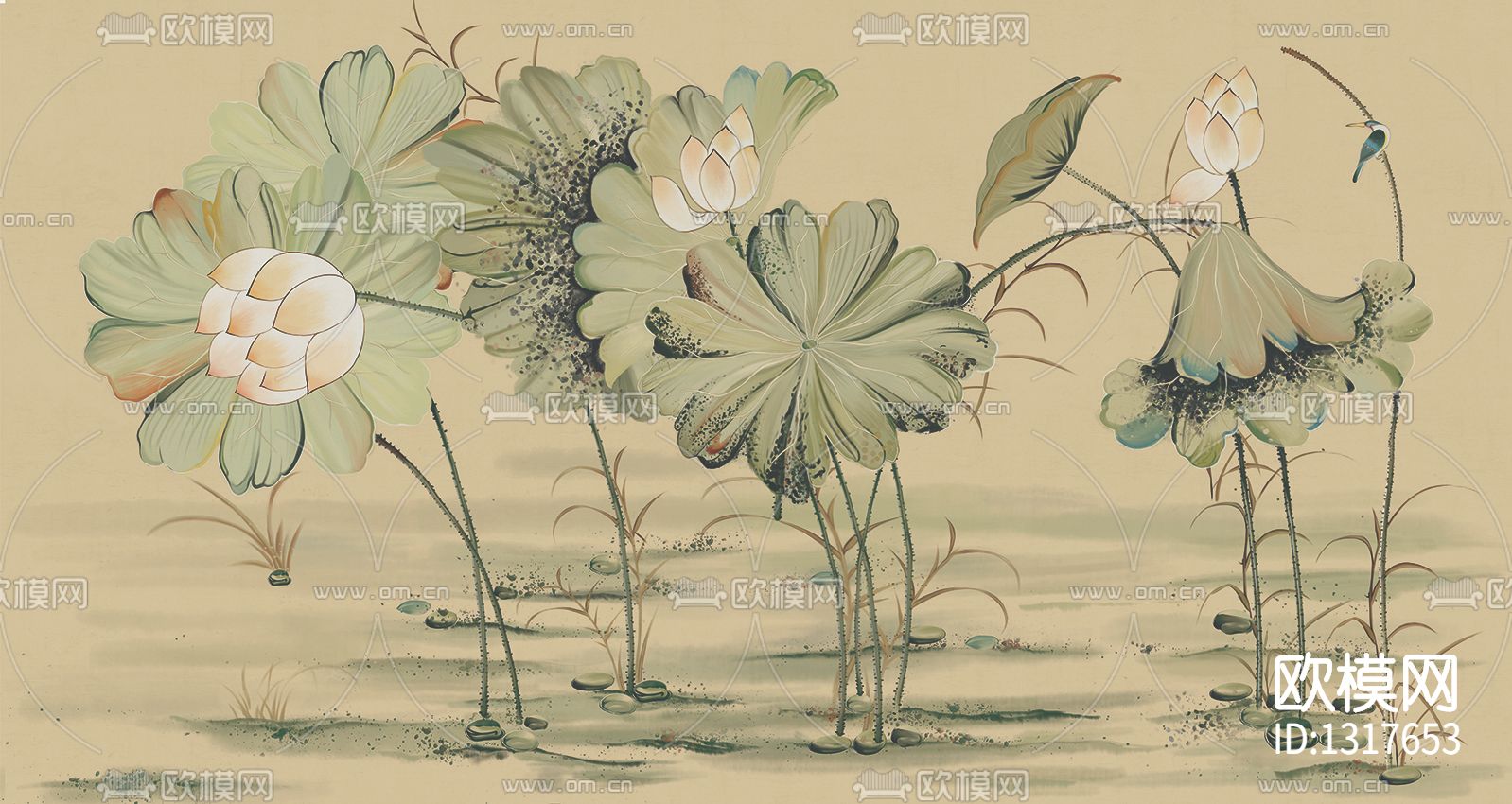 壁画下载（渲染图6）