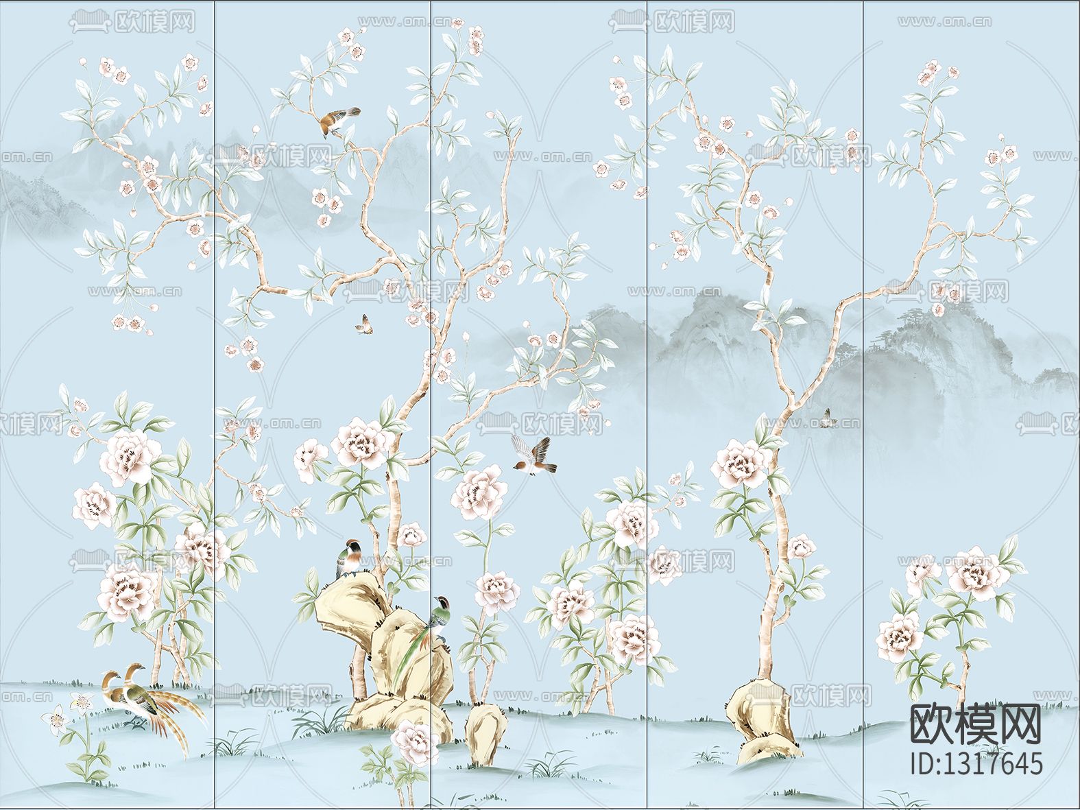 壁画下载（渲染图5）