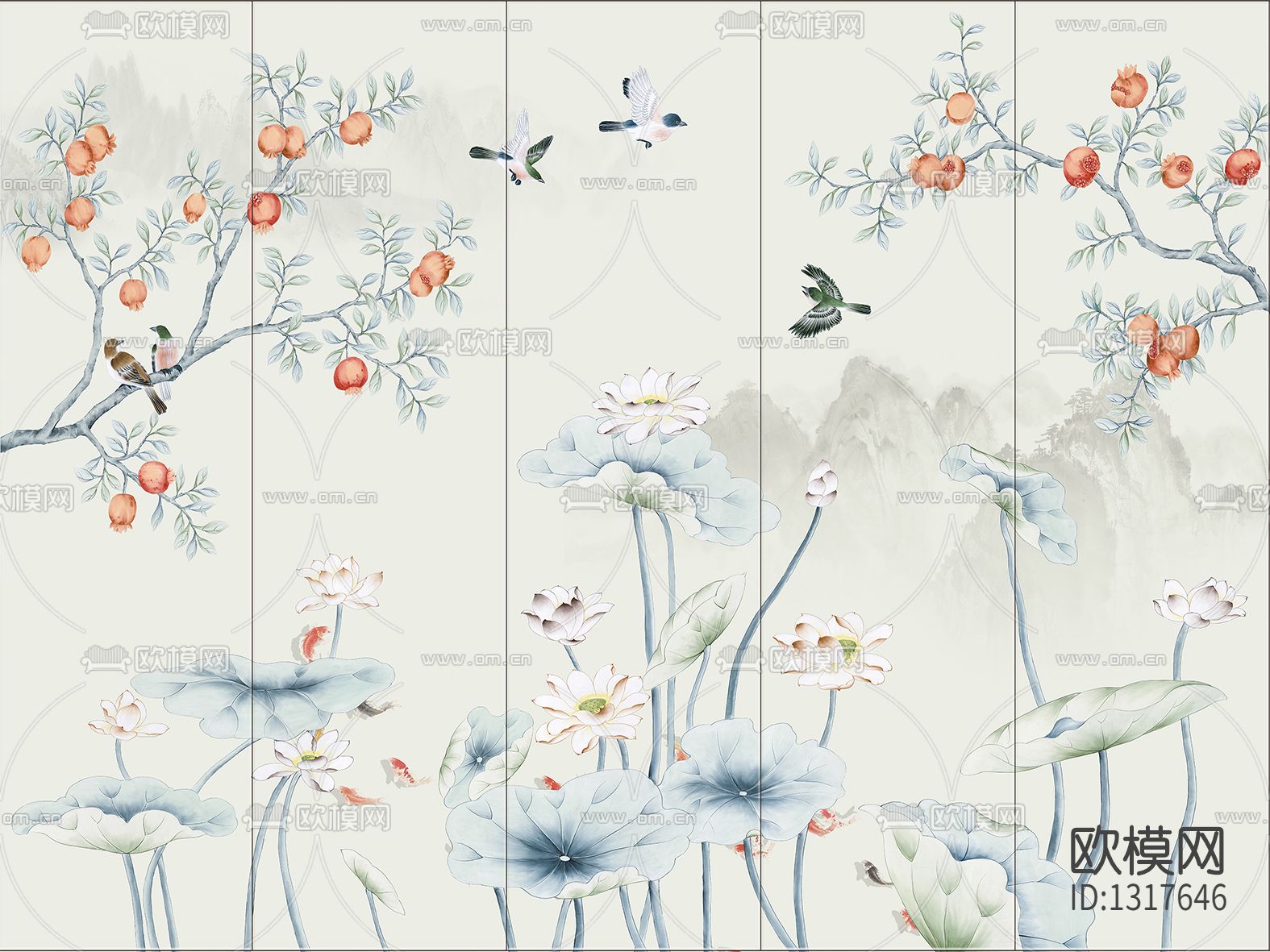 壁画下载（渲染图3）