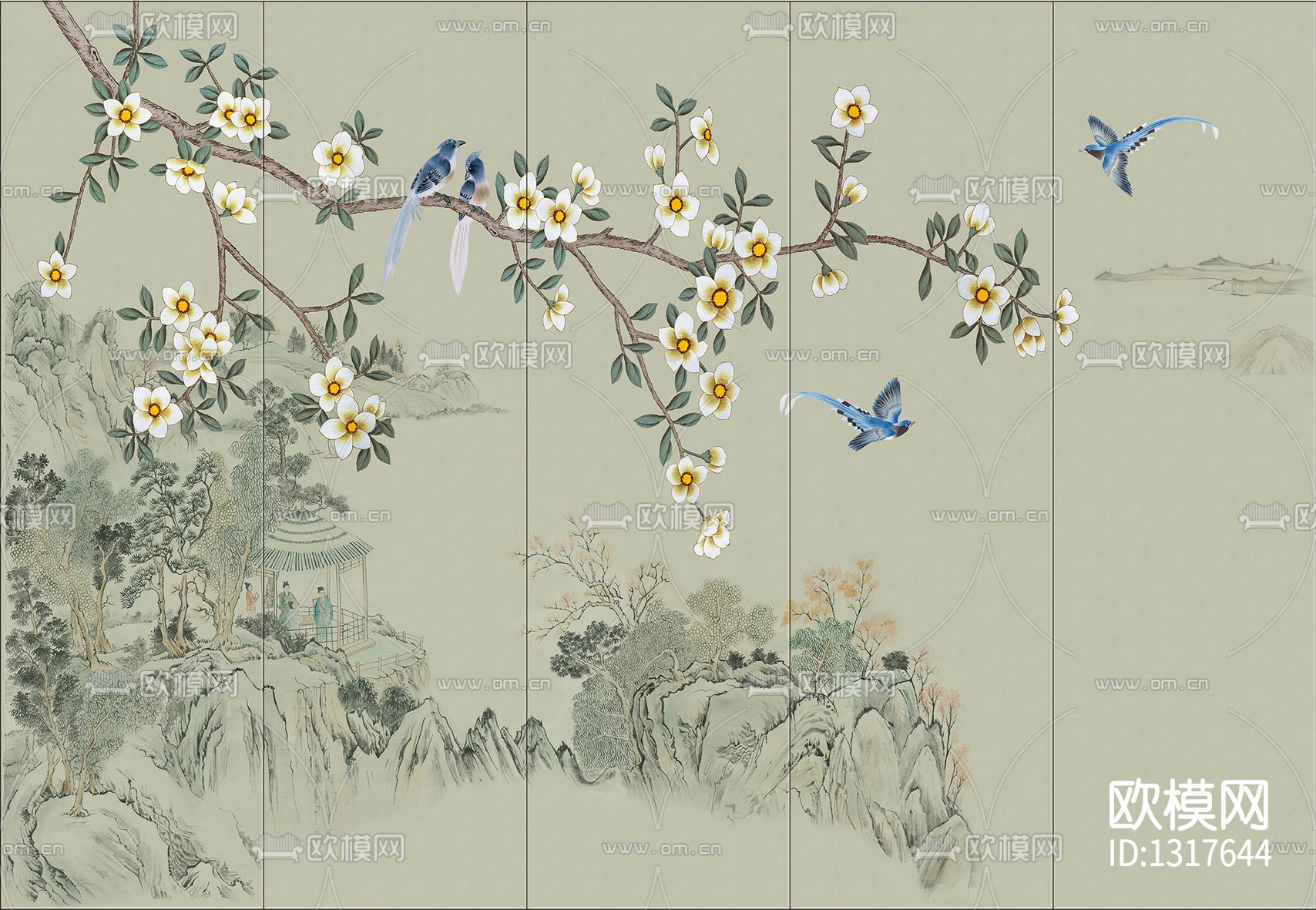 壁画下载（渲染图8）