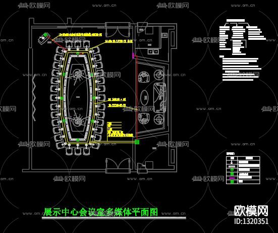弱电设备安装节点大样图下载（渲染图5）