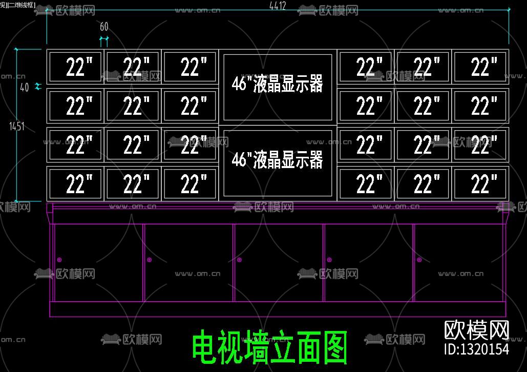 消防控制室cad布置图下载（渲染图3）