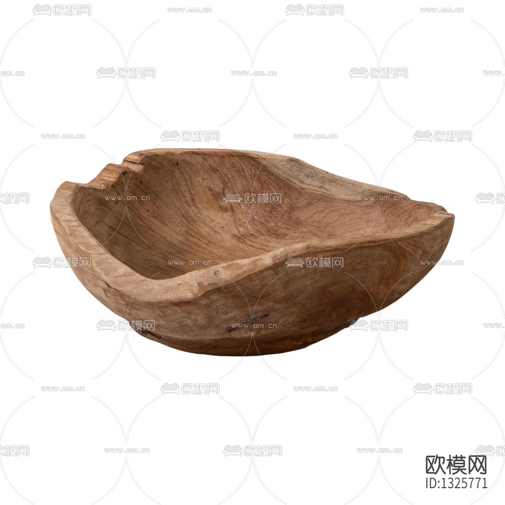 北欧天然柚木水果盘下载