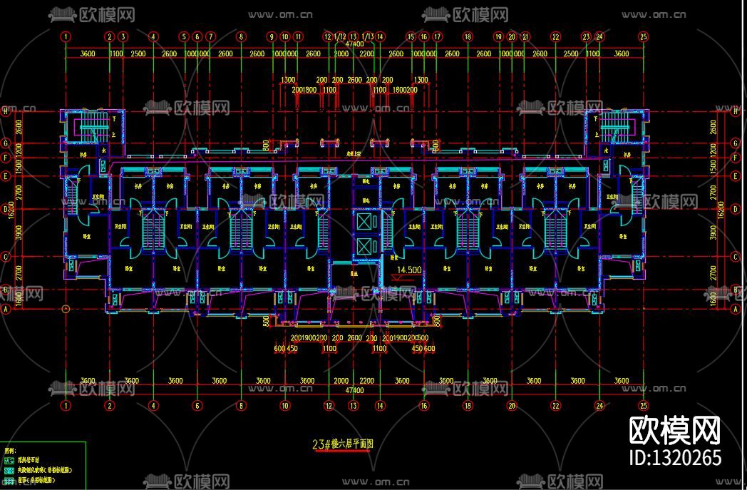 建筑玻璃幕cad图库下载（渲染图1）