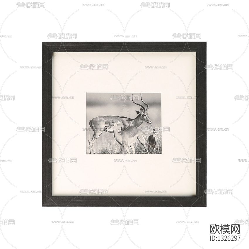 现代简约实木装饰画下载