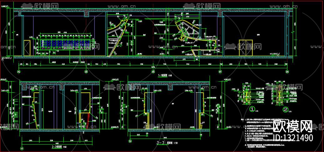 水乐园入口节点大样下载（渲染图1）