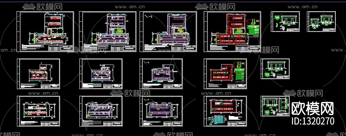 配电房cad施工图下载（渲染图5）